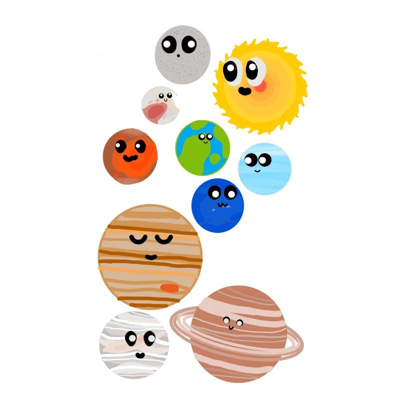 Cute Planets