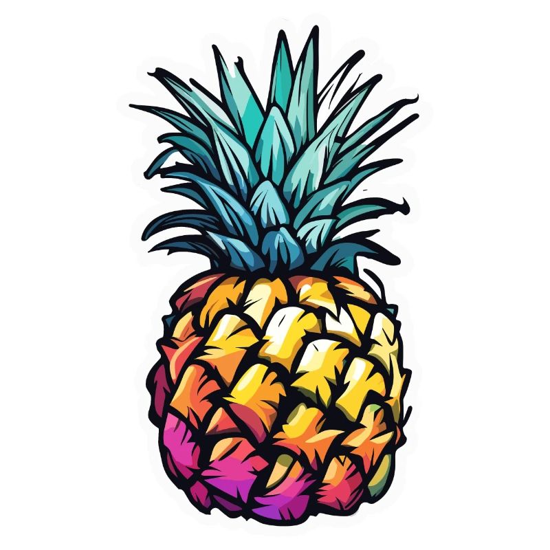 Frucht / Ananas / exotisch / tropisch / Vitamine