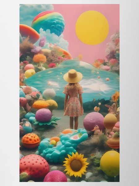 Mädchen im Wunderland