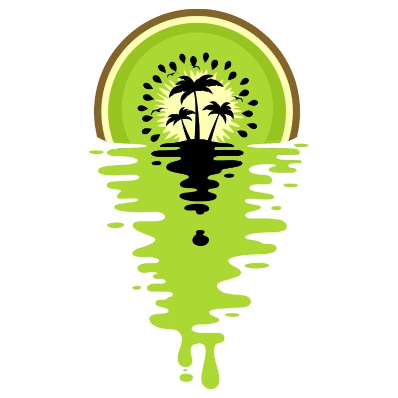 Sunset Kiwi juice