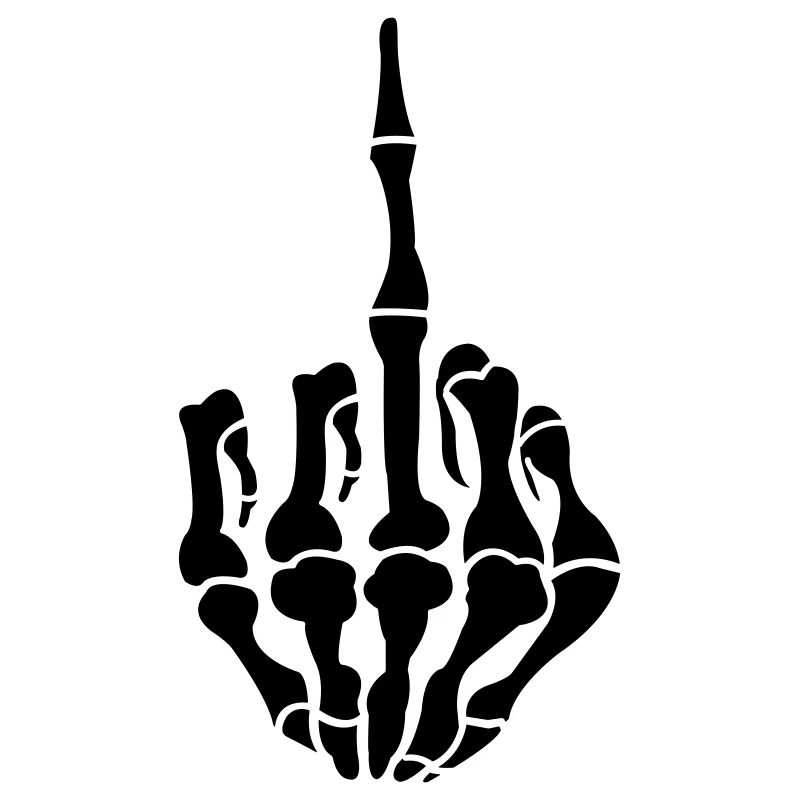 skull mittelfinger1