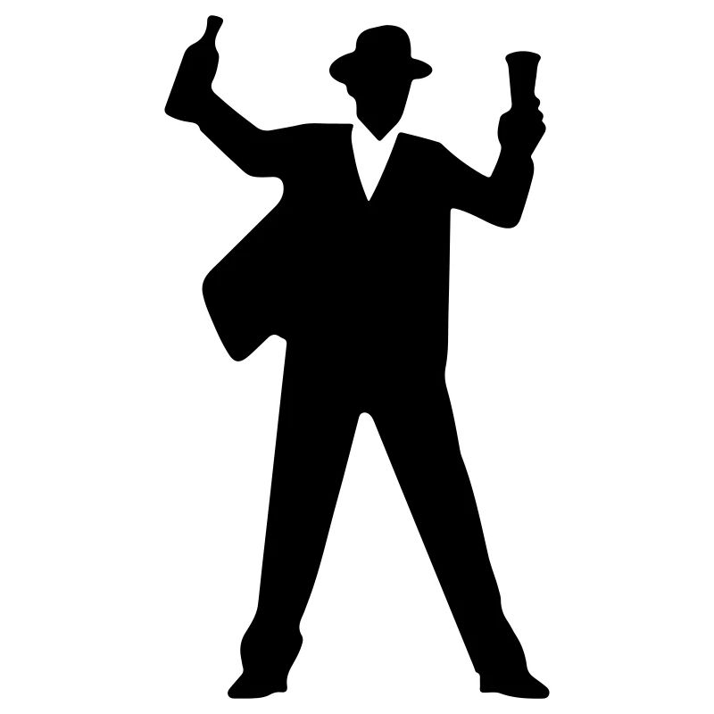 Soirée Booze Silhouette
