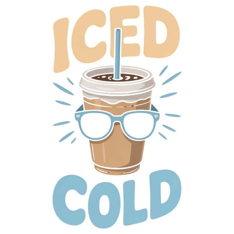 Iced But Not Cold Eiskaffee Humor Sommer