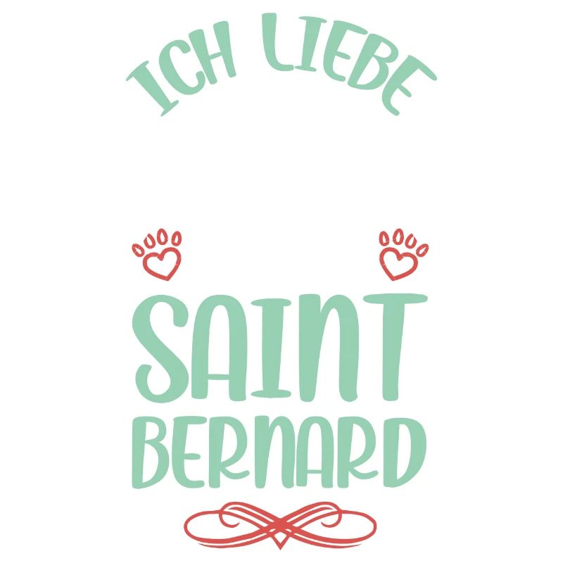 J’aime mon Saint-Bernard