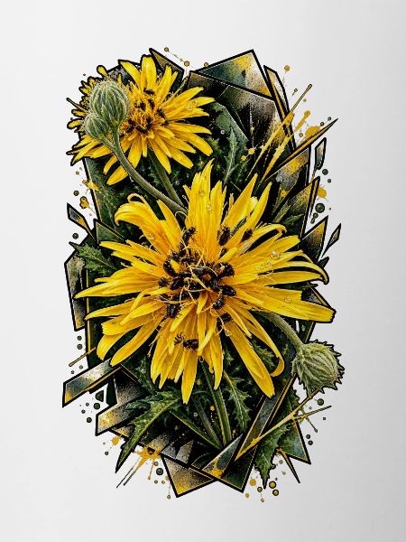 Sonnenblumen Prisma Blütenkunst