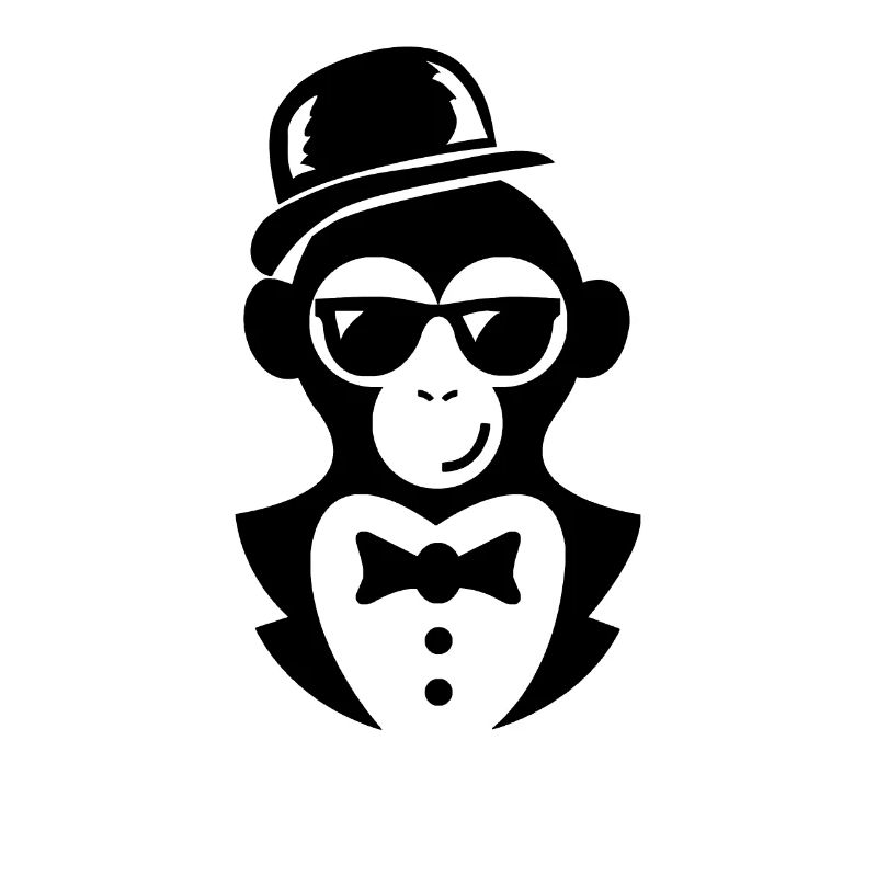 Monkey gentleman
