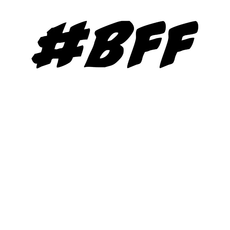 #bff schwarze Schrift