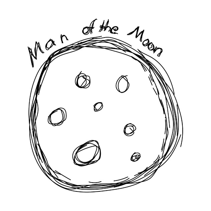 Mann vom Mond Geschenk Geschenkidee