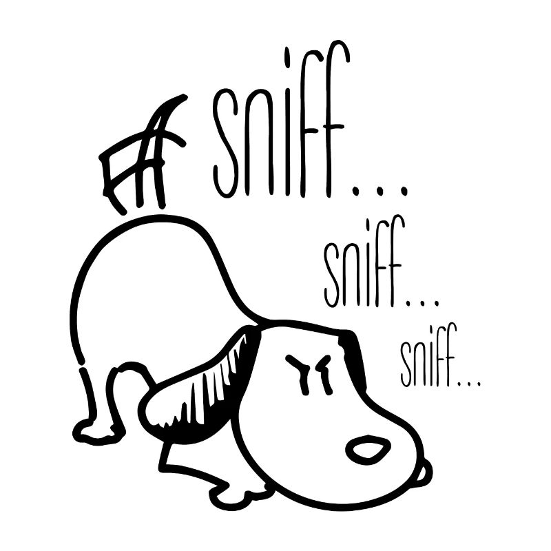 Hund -sniff sniff sniff-