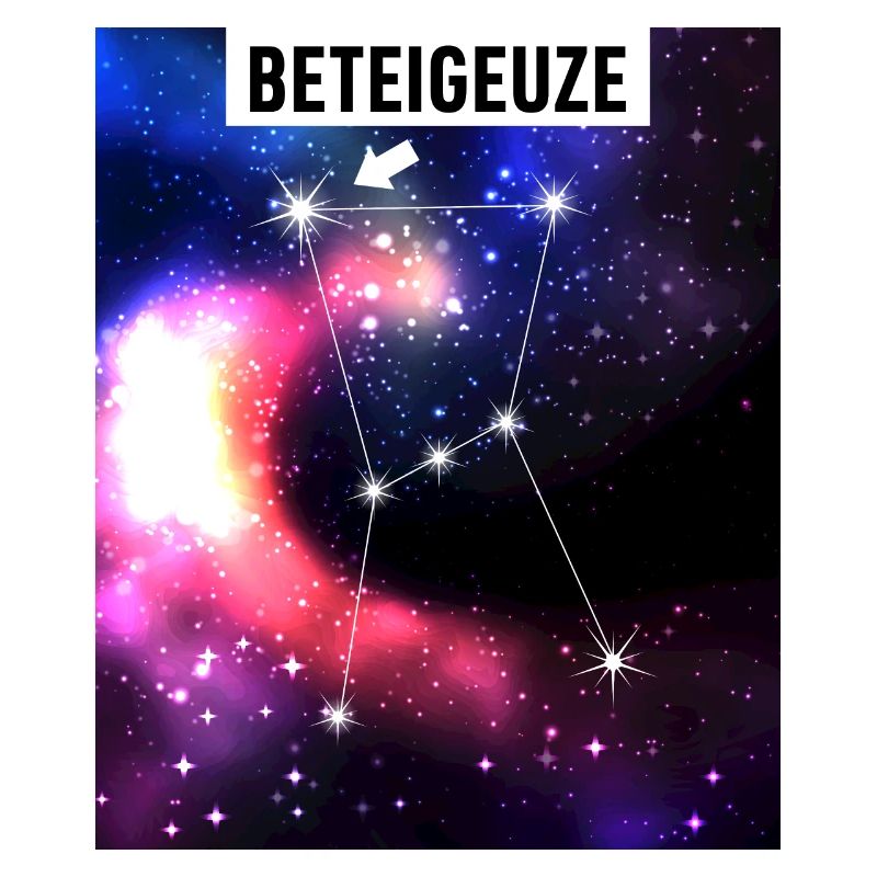 Betelgeuse la prochaine supernova? Explorer lune
