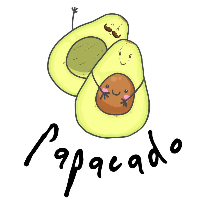 Mamacado, Papacado Geschenkidee Vater