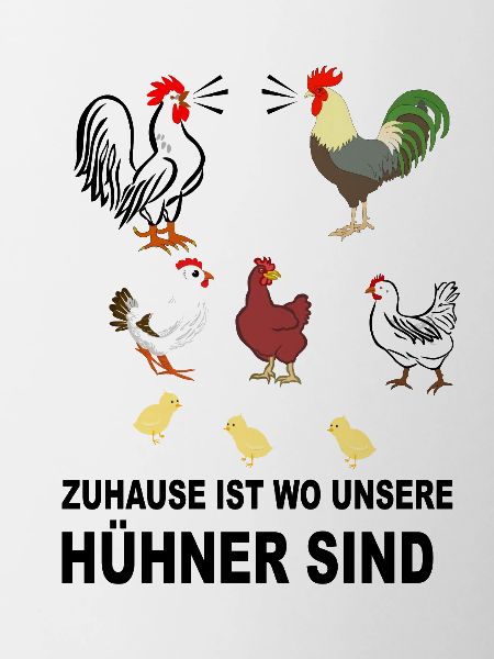 HÜHNER UND HÄHNE