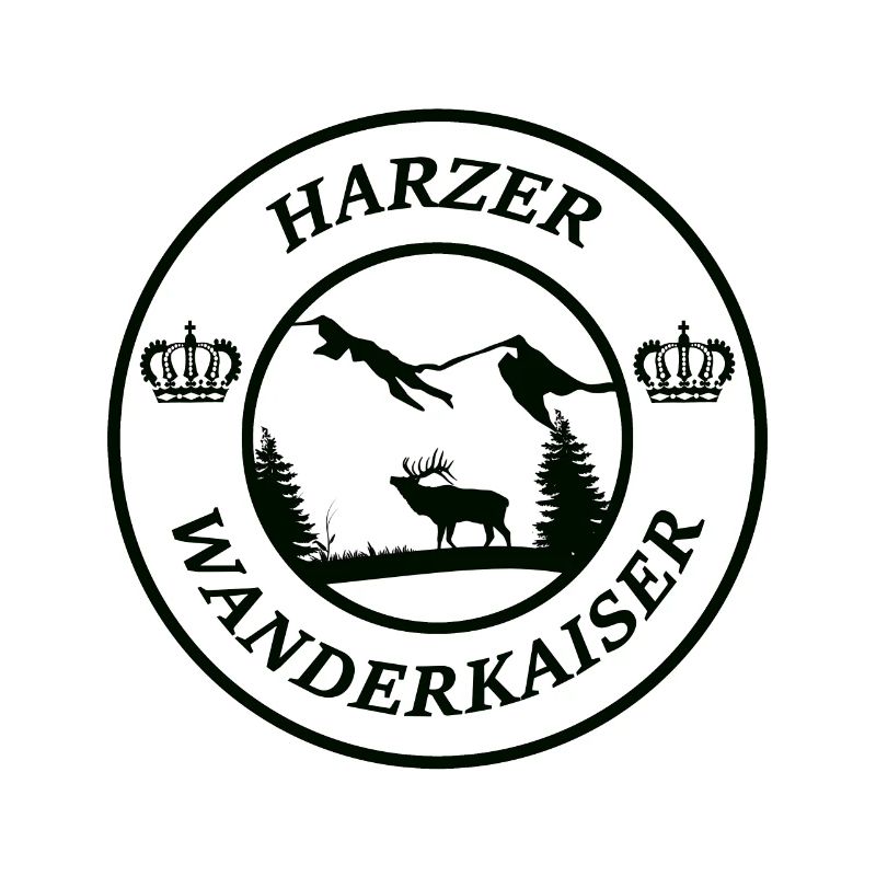 Harzer Wanderkaiser Siegel Krone Geschenkidee Tour