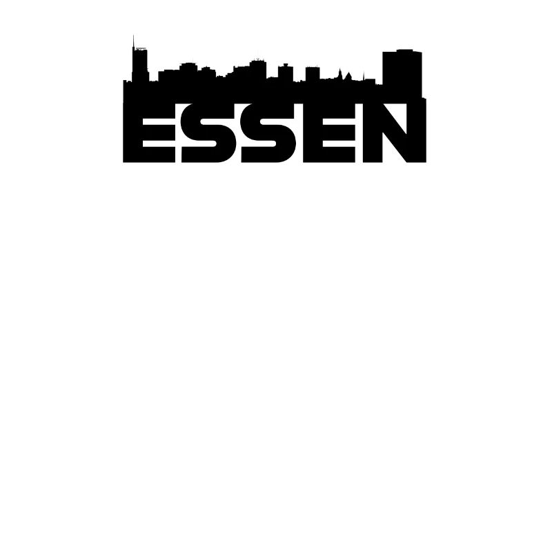 Essen Deutschland Skyline Geschenkidee
