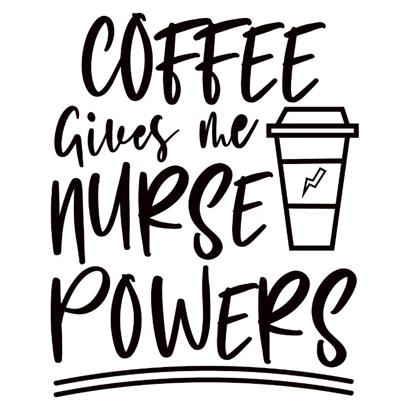 Café me donne infirmière Super force