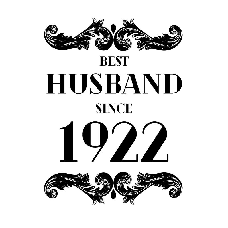 Bester Ehemann seit 1922 Hochzeitstag