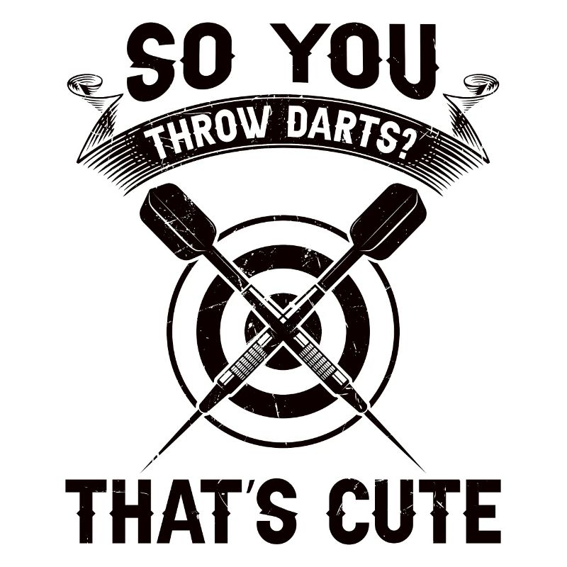 Lustiger Dart Spruch Dartscheibe Darten Geschenk