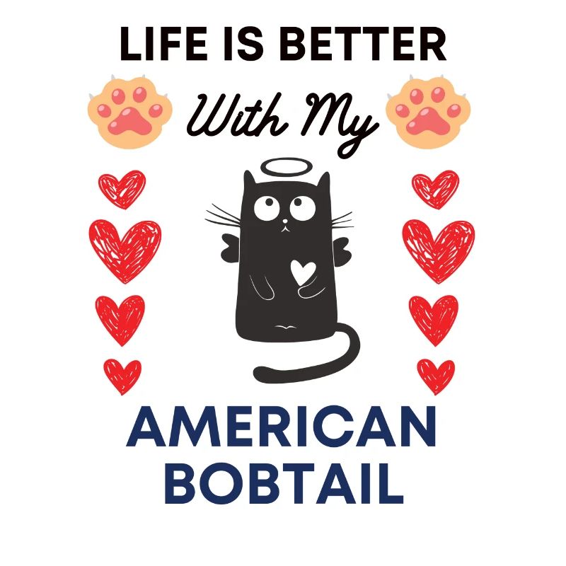 American bobtail Pfote Hund