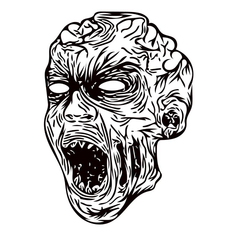Zombie Kopf