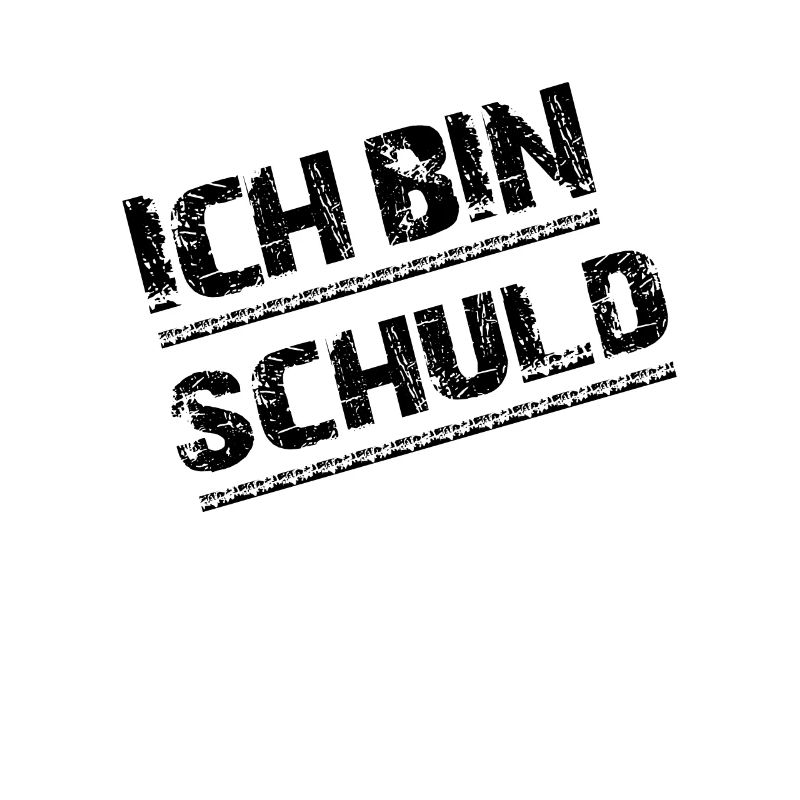 Ich bin schuld