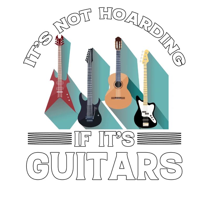 It's not hoarding if it's guitars