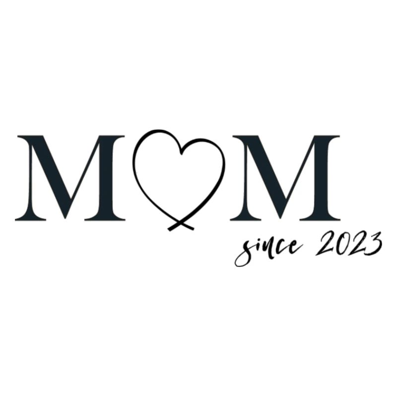 Stolze Mutter? Entdecke das "Mom Since" Shirt #mom