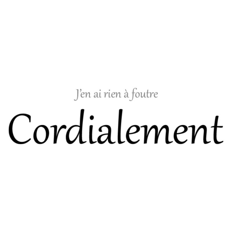 Cordialement