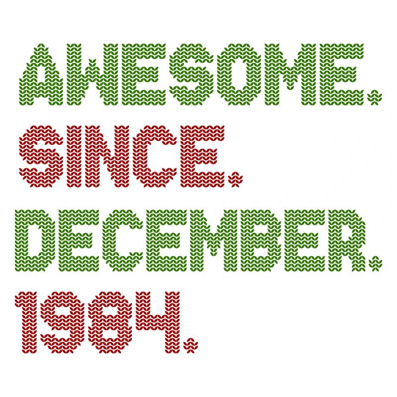 Super seit Dezember 1984 Christmas Ave
