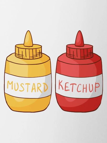 Ketchup à la moutarde