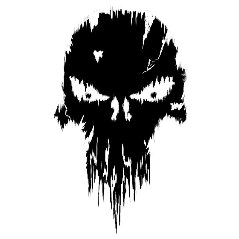 Schwarzer Totenkopf