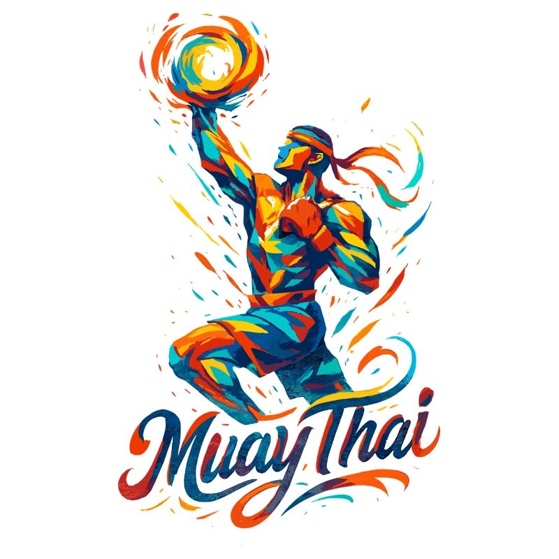 Muay Thai Boxe Kickboxing Boxer Cadeau