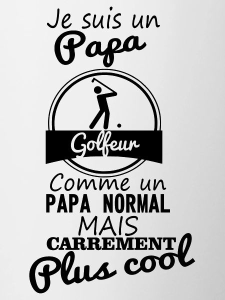 Papa Golfeur,golf
