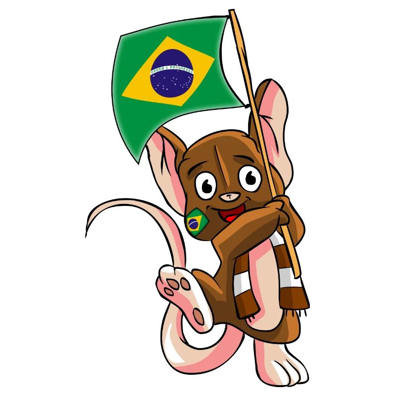 Brésil Fan Mouse
