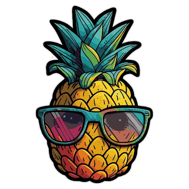 Drôle de fruit d’ananas