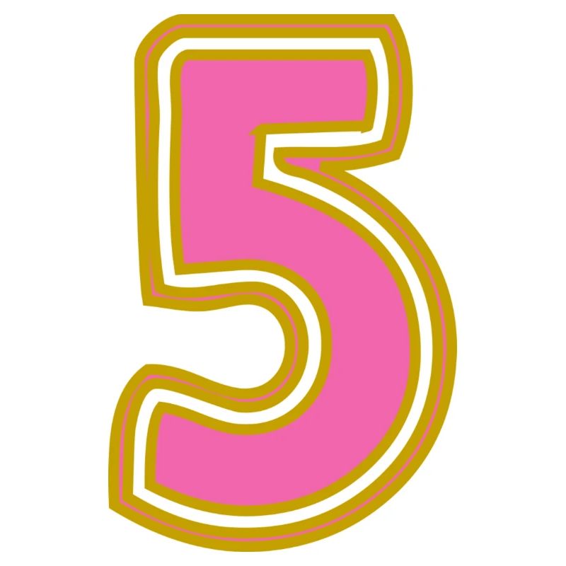 5. 5 ANS. 5e ANNIVERSAIRE. ANNIVERSAIRE 5 ANS