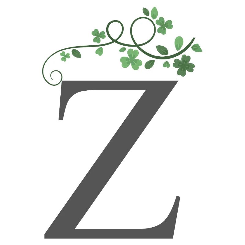 Z avec trèfles