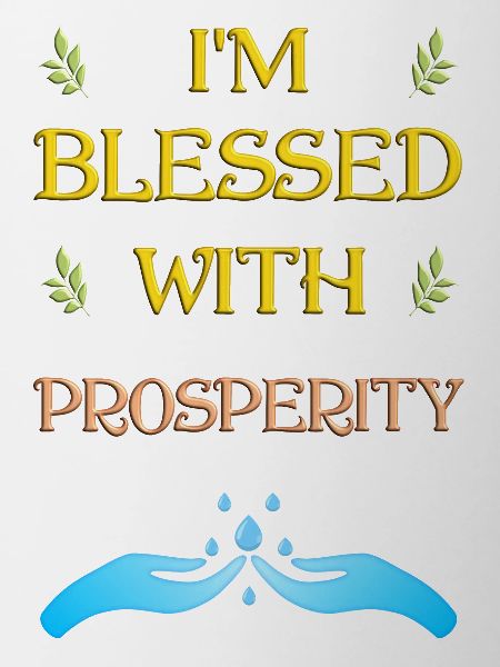 I'm blessed with prosperity - Earthday
