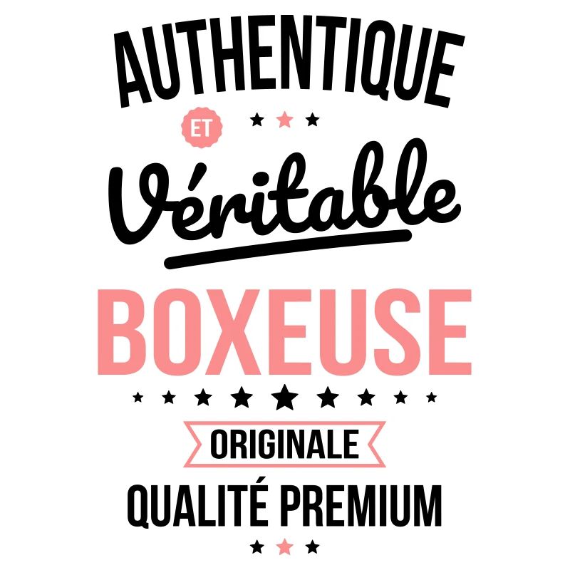 Authentique et véritable boxeuse - Originale