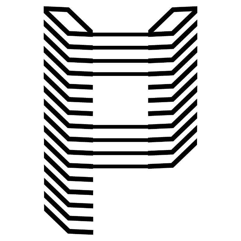 Unique Letter P Logo Design