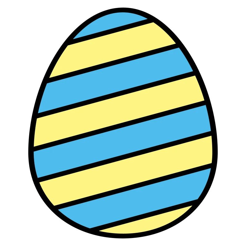Osterei farbenfroh