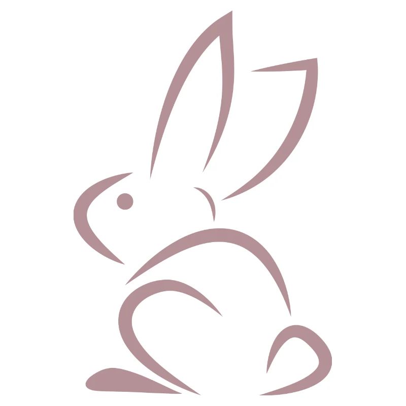 lapin rose