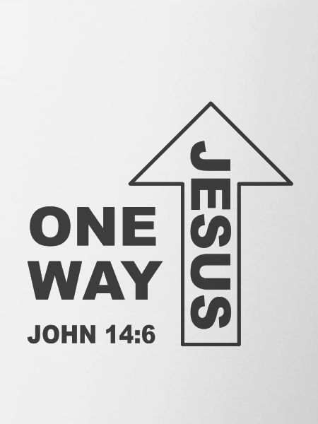 Christian Design One Way Jesus