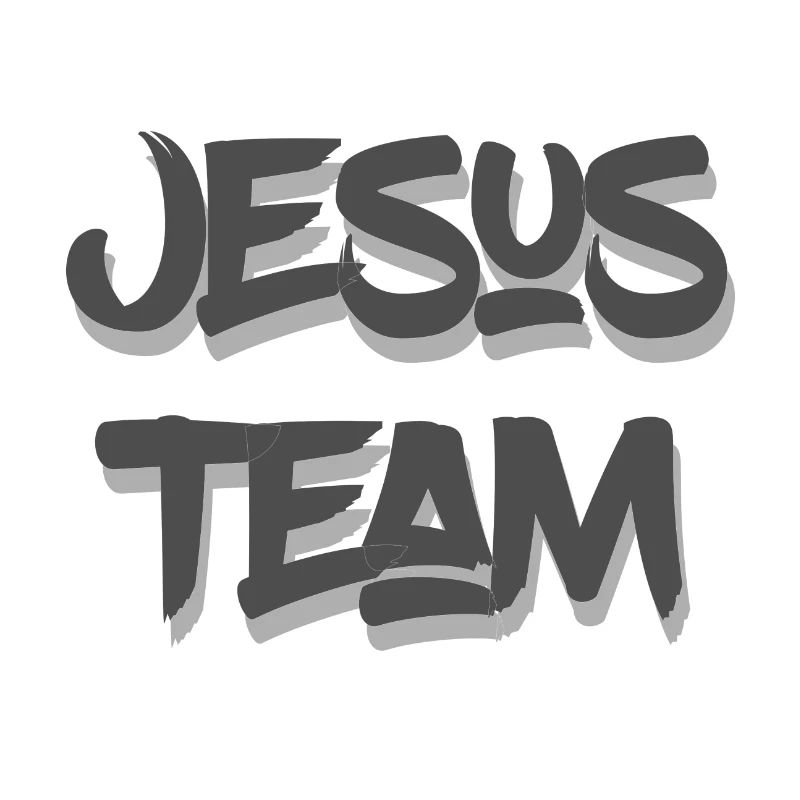 Christian Design Jesus Mannschaft