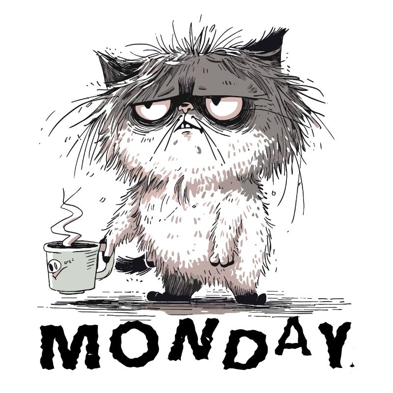 with coffee