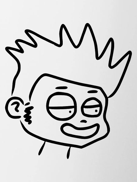 Laughing Comic Kid
