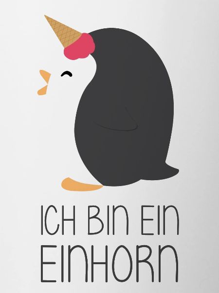 Einhorn Pinguin