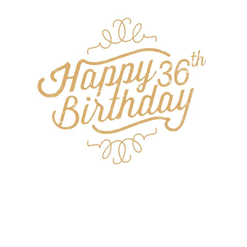 Joyeux 36e anniversaire