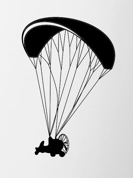 Paramotor trike