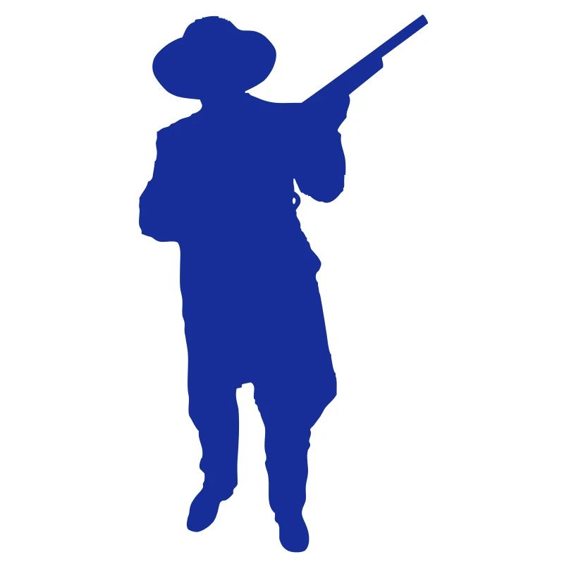 Man and Gun 2 (Vector)