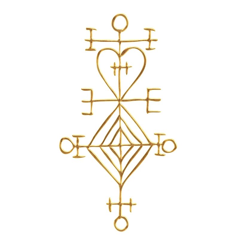 Ástarstafur, Love Charm, Magic Rune Amulet